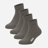 Ankle Socks - Dark Grey 4 párov (39-45)