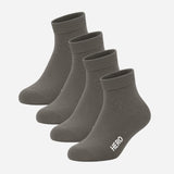 Ankle Socks - Dark Grey 4 párov (39-45)