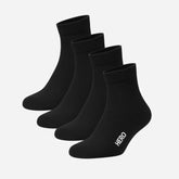 Quarter Socks - Black 4 párov (39-45)