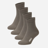 Quarter Socks - Dark Grey 4 párov (39-45)