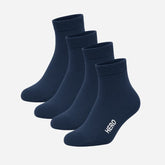 Quarter Socks - Navy Blue 4 párov (39-45)
