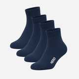 Quarter Socks - Navy Blue 4 párov (39-45)