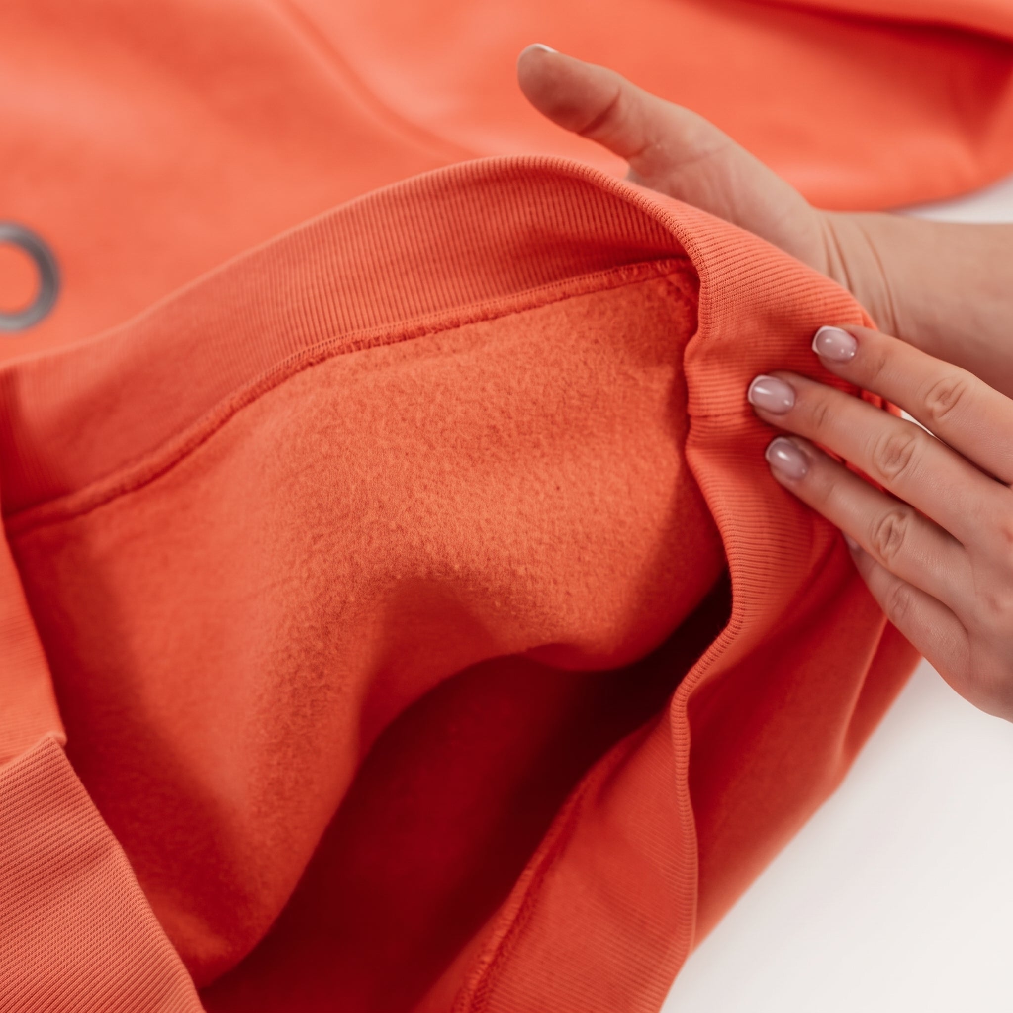 Coral Comfy Hoodie