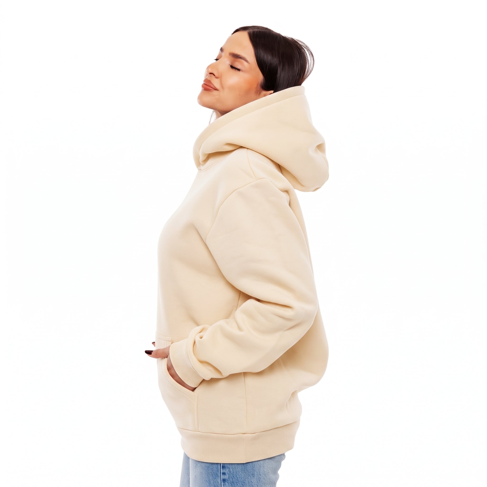 Cream Comfy Hoodie