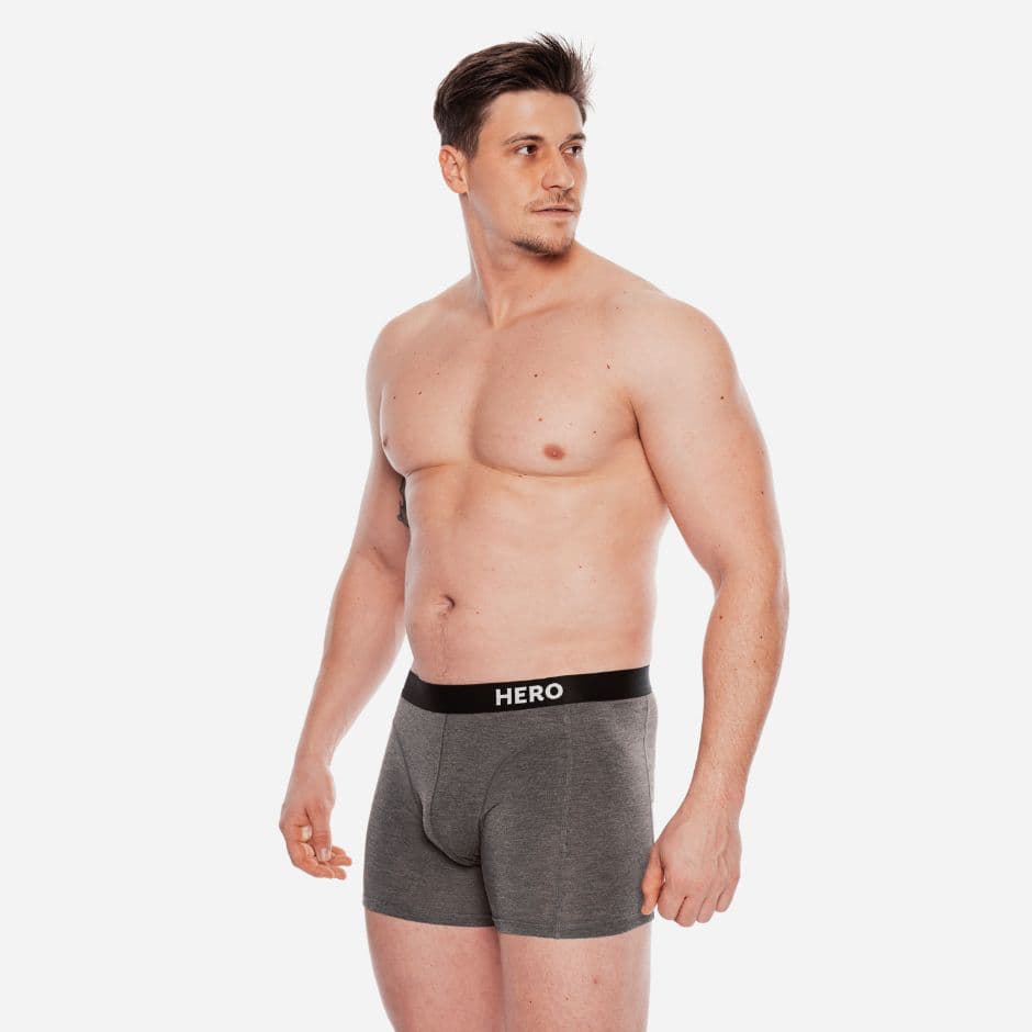 Dark Granite Boxer Briefs