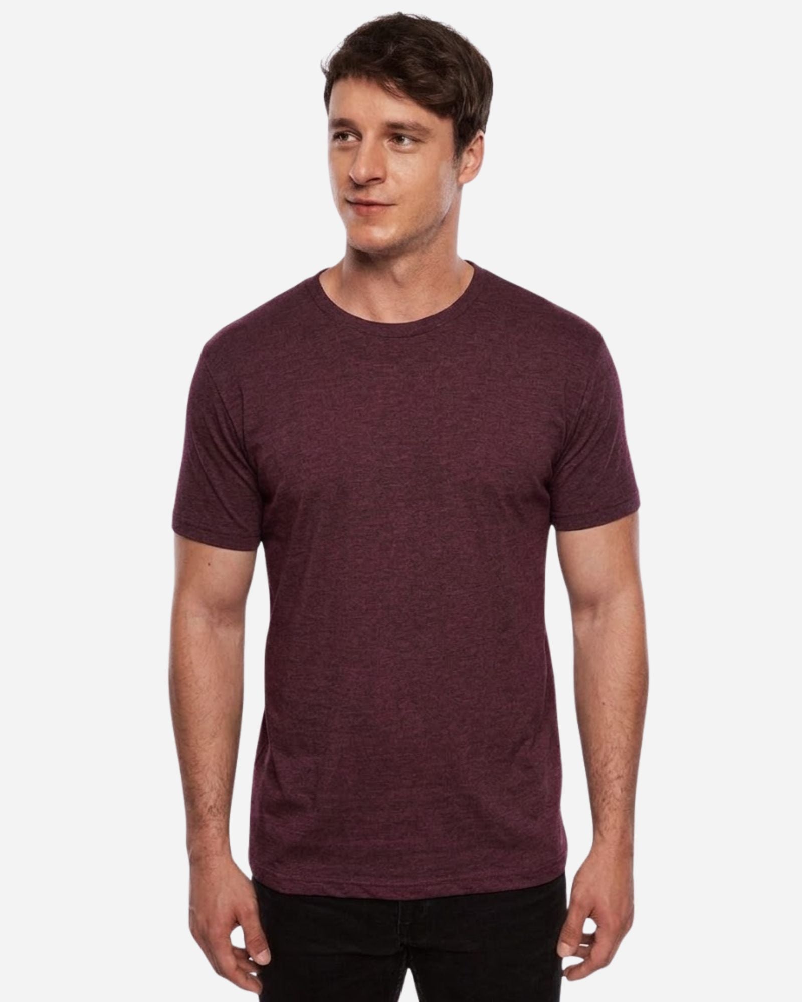 Heather Burgundy T-Shirt