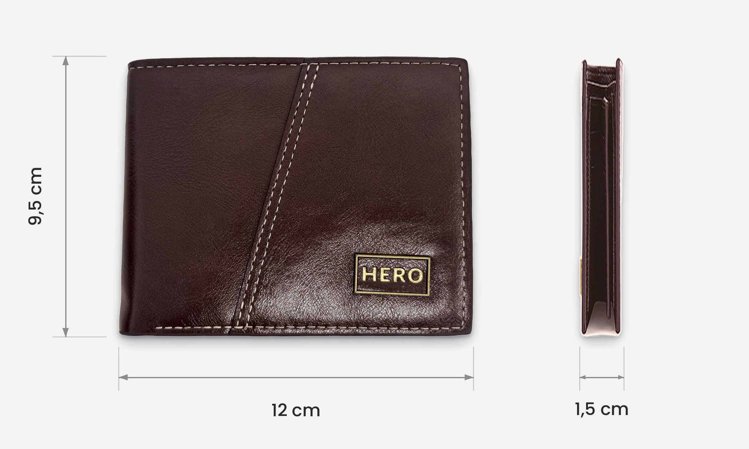 Wallet Executive dark brown
