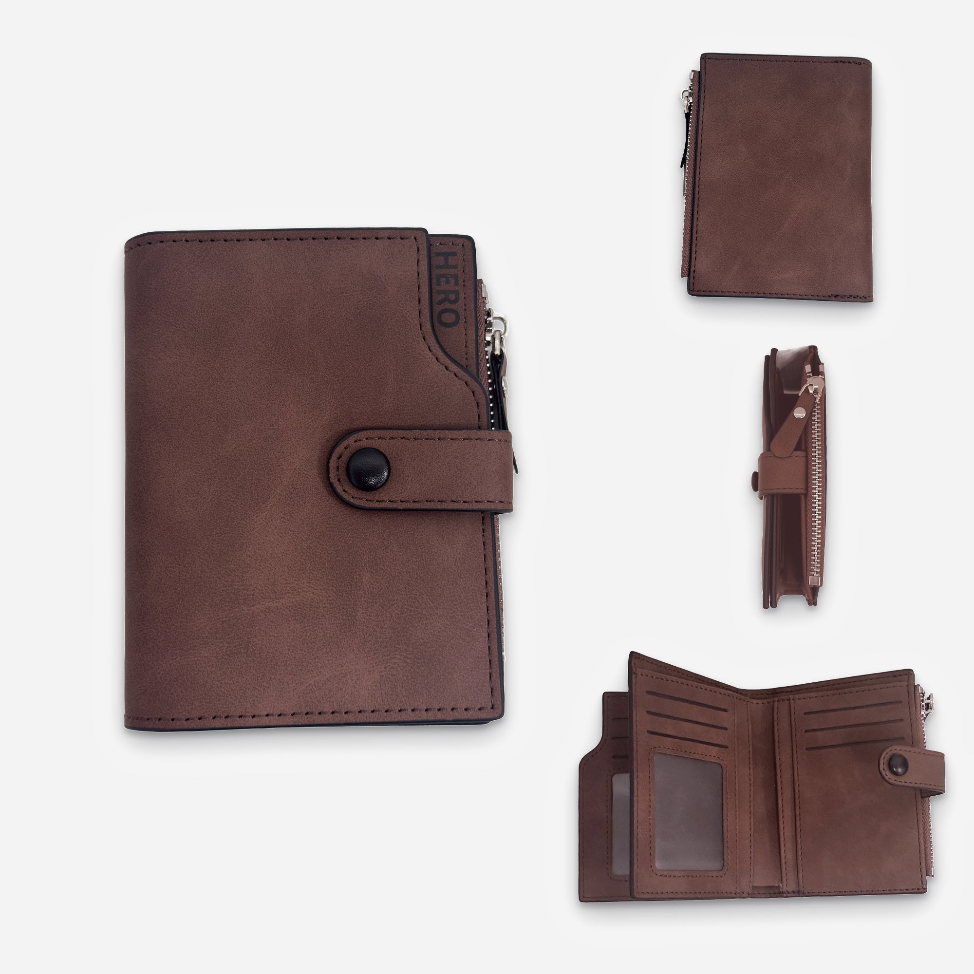 Wallet Traveller dark brown