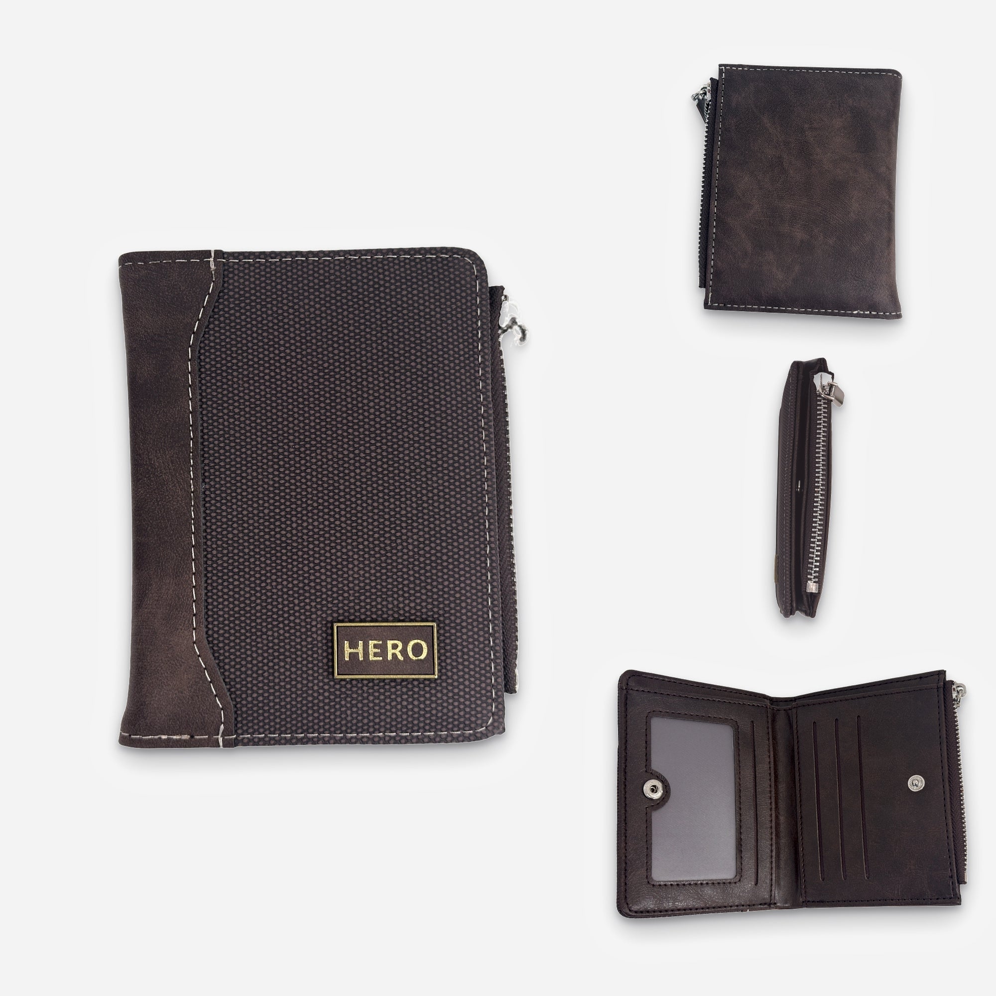 Wallet Zipper coffee
