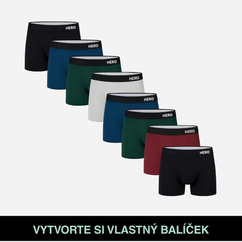 Boxer Briefs - 5+3 zadarmo