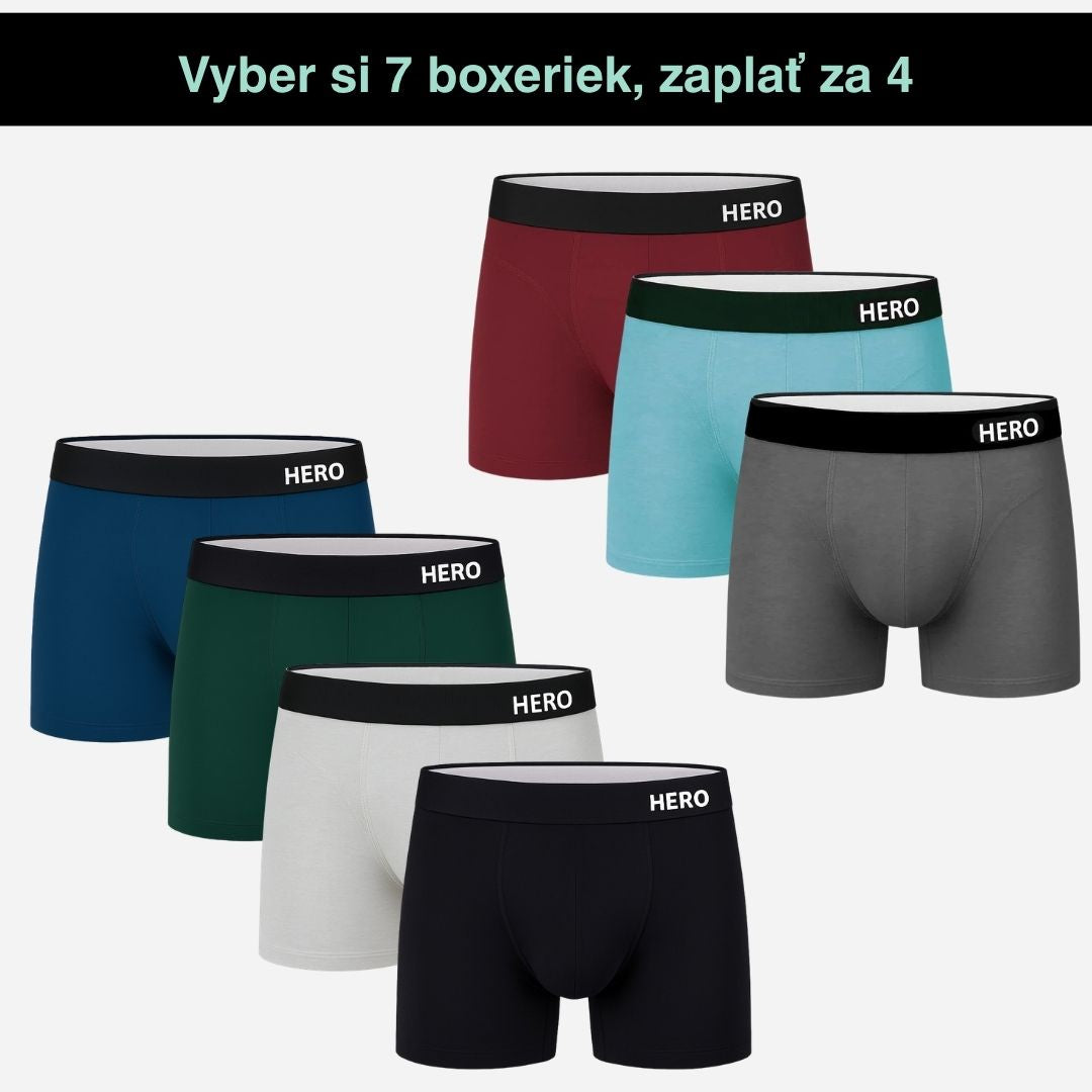 Boxer Briefs - 4+3 zadarmo