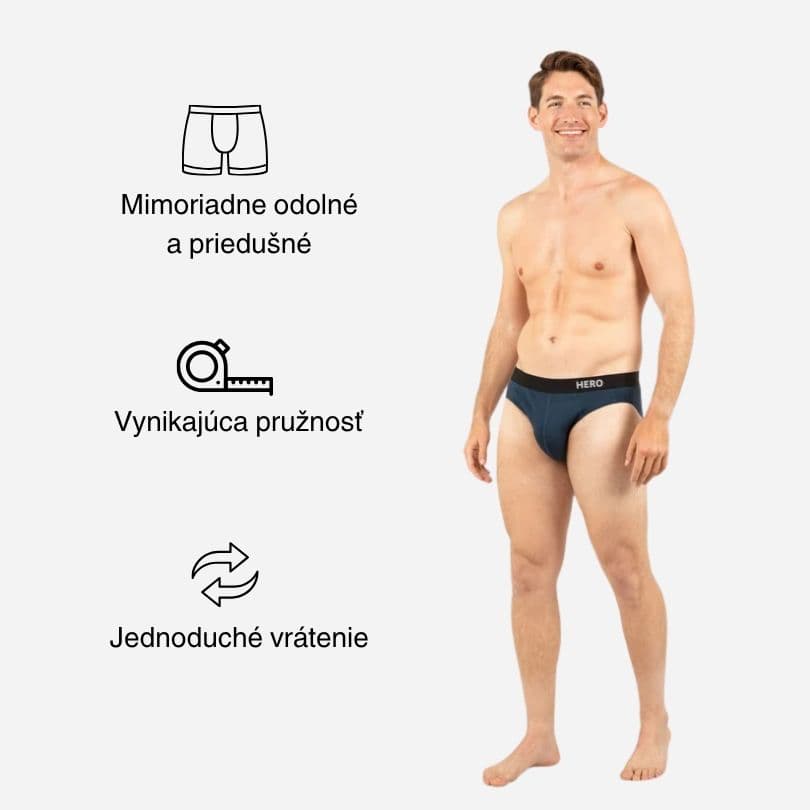 Marine Blue - Men's Briefs