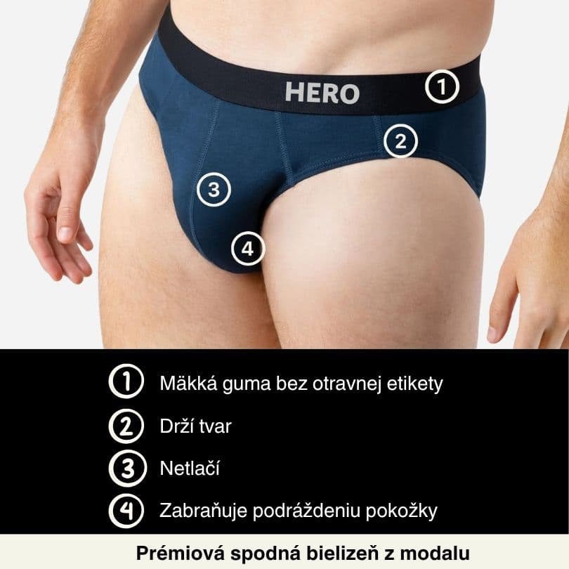 Marine Blue - Men's Briefs