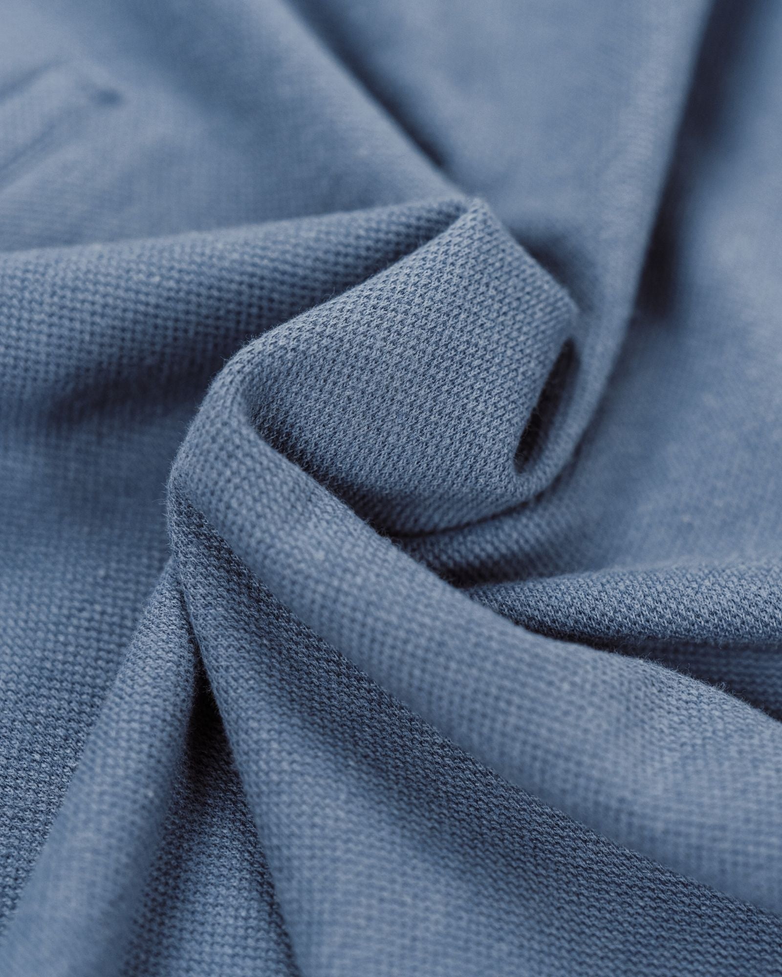 Steel Blue Polo shirt