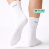 Tennis Socks - White 4 párov