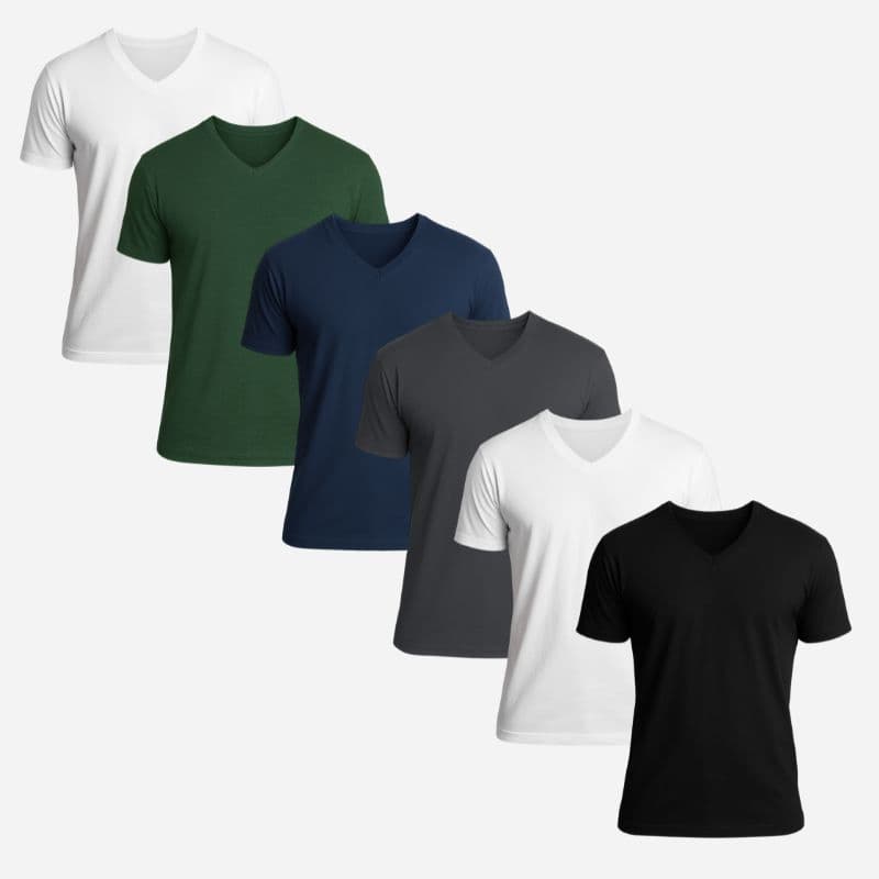 V-Neck Custom 6-Pack (-51%)