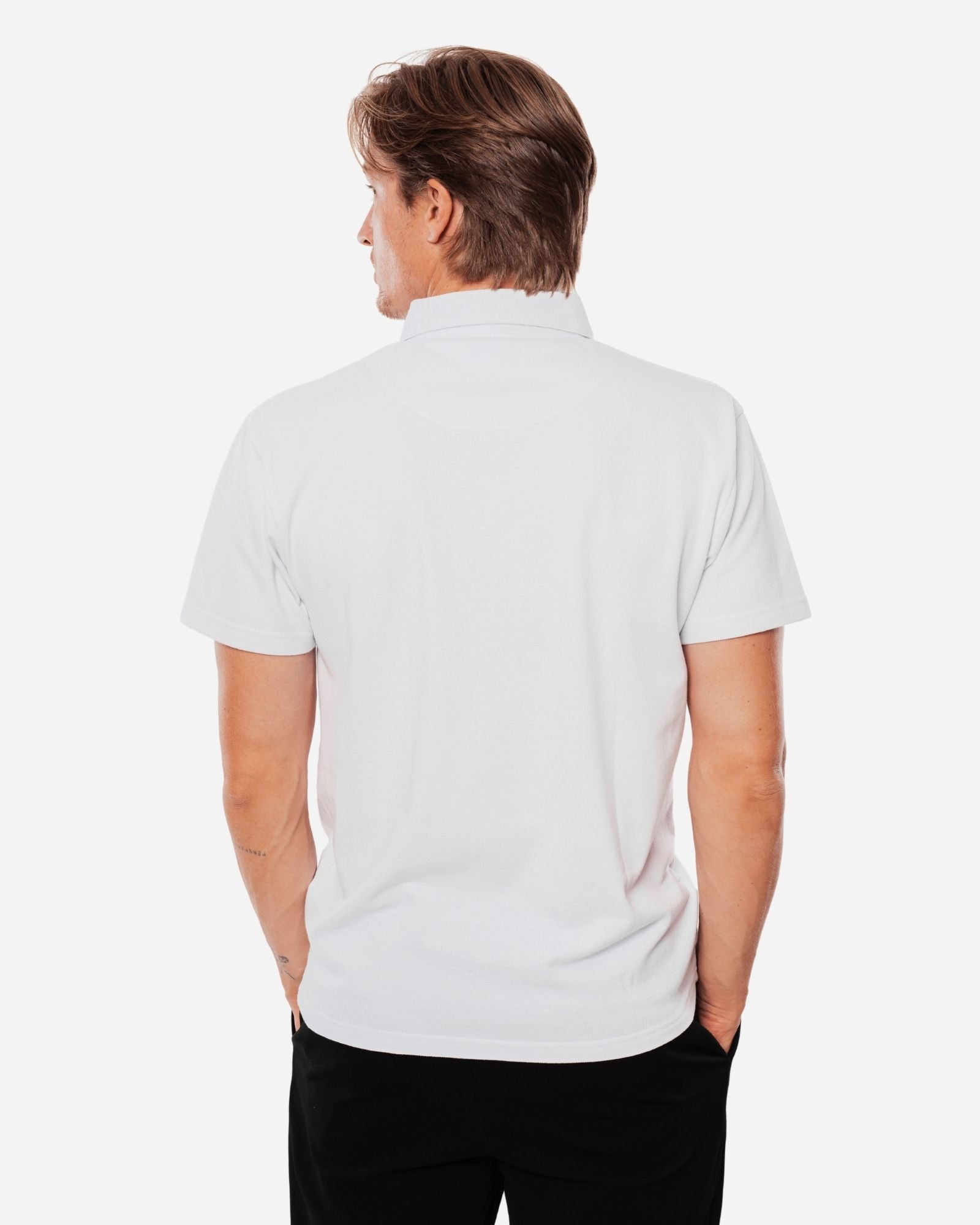White Polo shirt